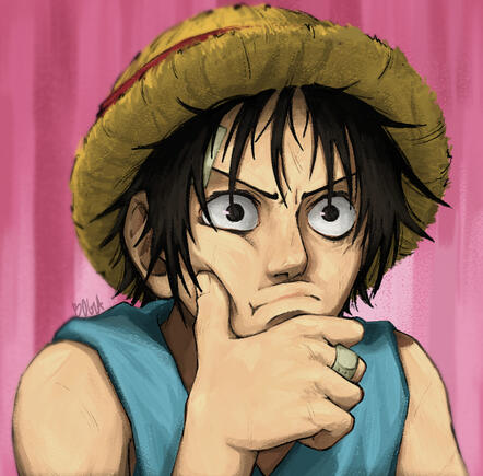 luffy fanart